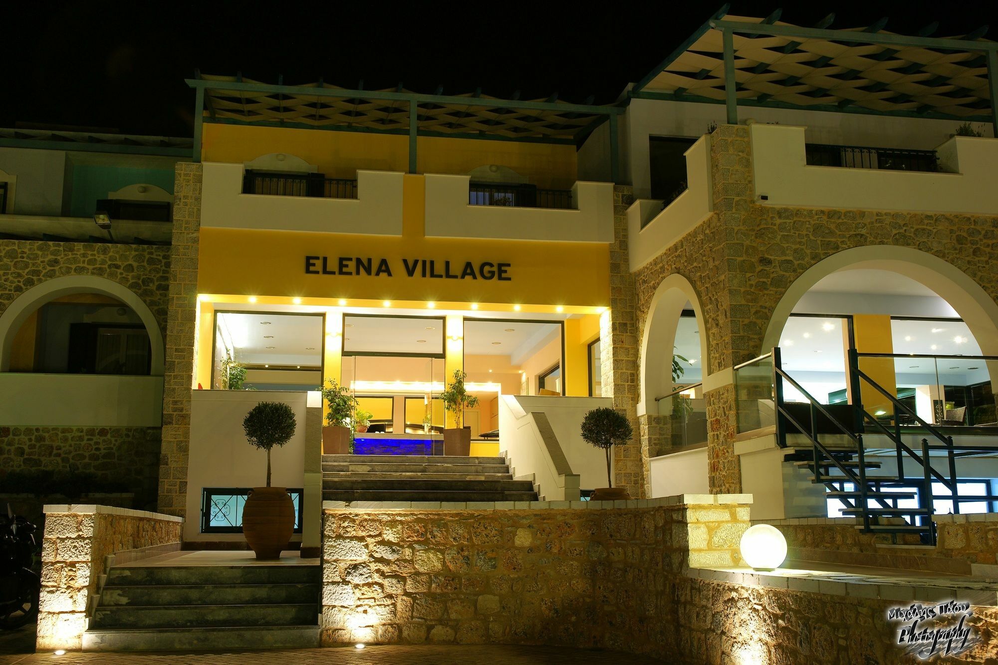 Elena Village Hotel & Suites Myrties Exterior photo